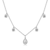 Halskette Brosway Dame Fancy in Silber Cubic Zirconia FIW181